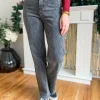 Pantalons, Jeans*Justine Boutique Owen jean gris à strass