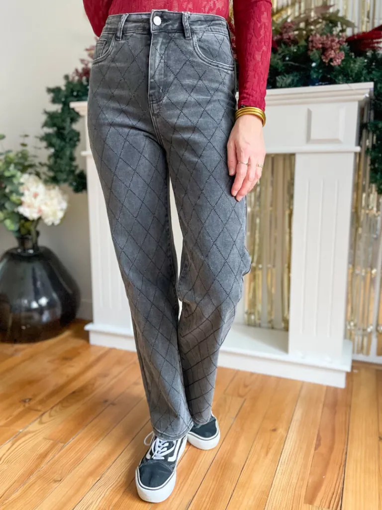 owen_jean_gris__strass_0.webp Pantalons, Jeans*Justine Boutique Owen jean gris à strass