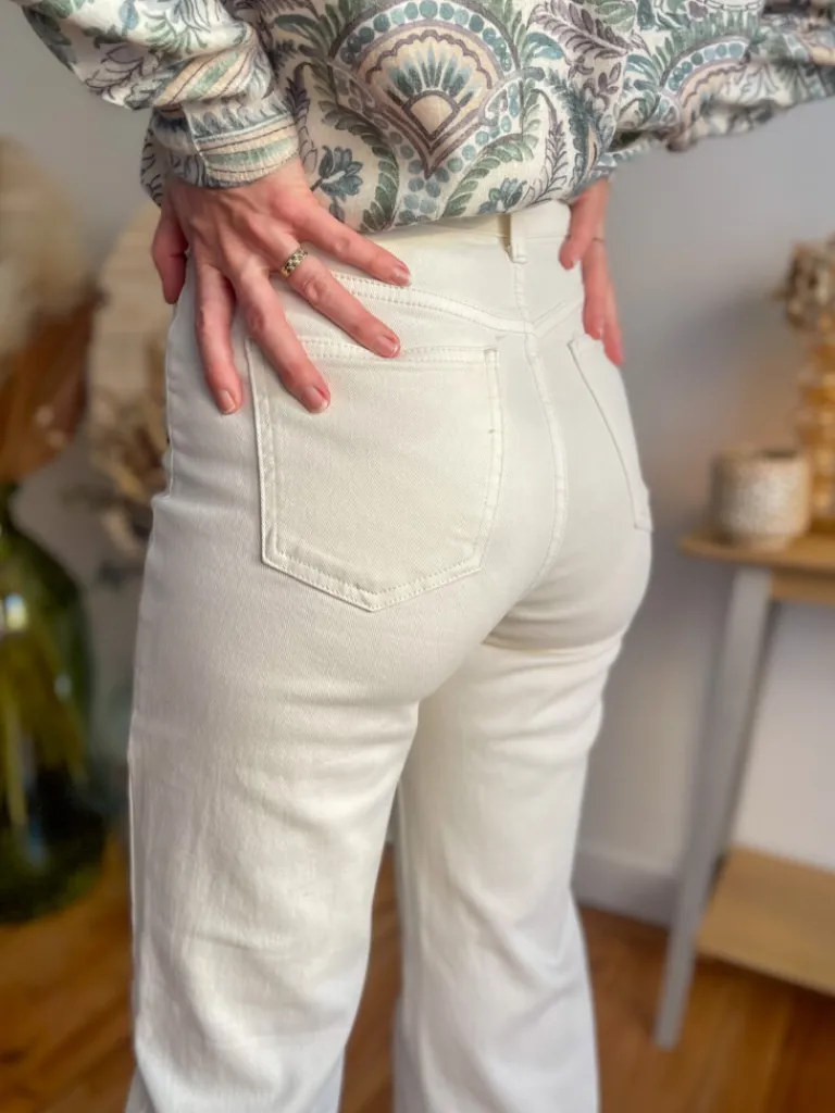 paul_jean_flare_cru_4.webp Pantalons, Jeans*Justine Boutique Paul jean flare écru