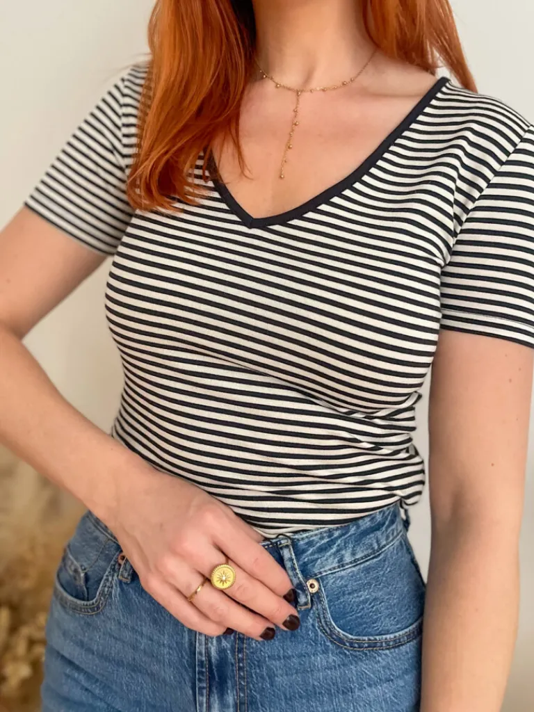 pepper_t_shirt_ray_noir_b_1.webp Tops, Blouses*Justine Boutique Pepper t shirt rayé noir blanc
