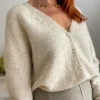 Pulls, Gilets*Justine Boutique Pia gilet réversible écru
