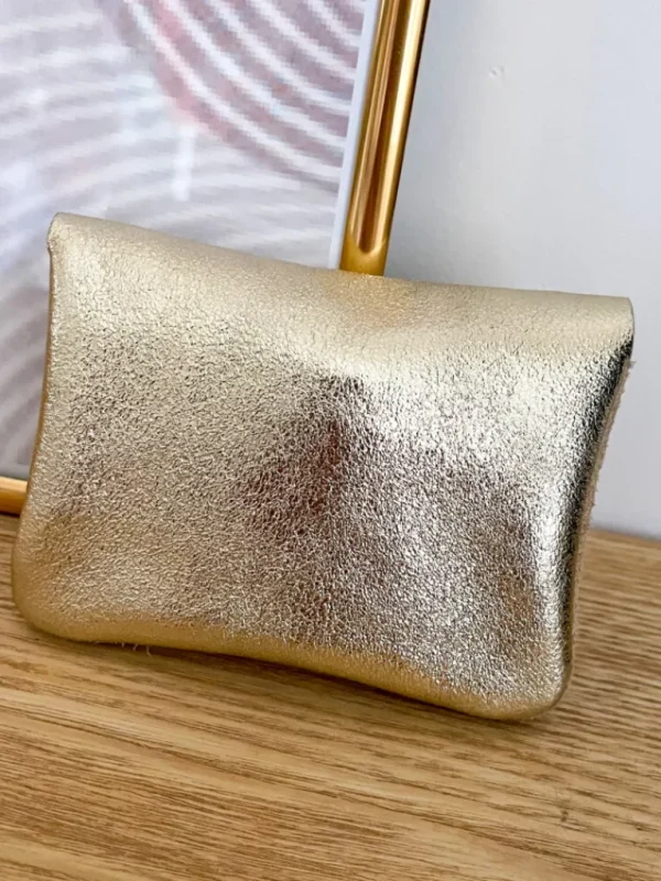 Pochettes, Sacs*Justine Boutique Porte monnaie daim taupe