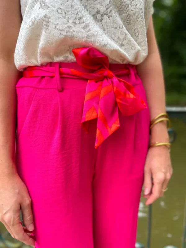 Pantalons, Jeans*Justine Boutique Rafael pantalon fluide fuchsia