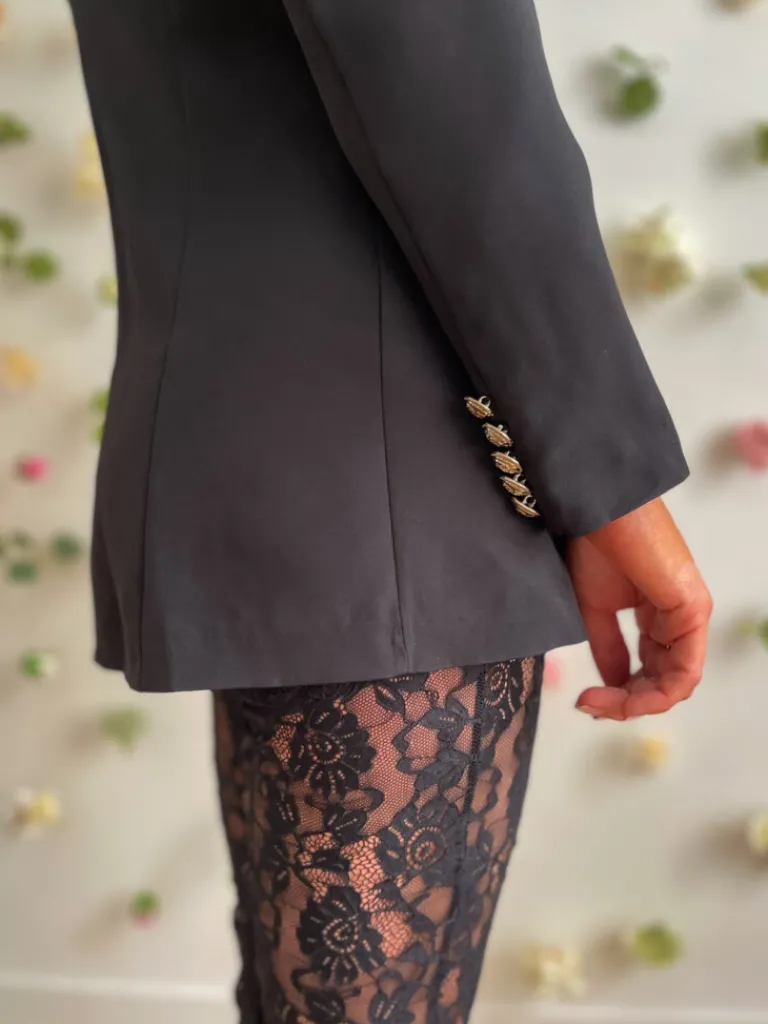 romain_blazer_cintr_noir_4.webp Vestes, Manteaux*Justine Boutique Romain blazer cintré noir