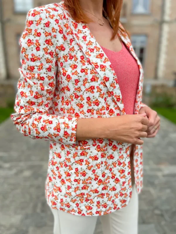 Vestes, Manteaux*Justine Boutique Rosie veste imprimé fleurs