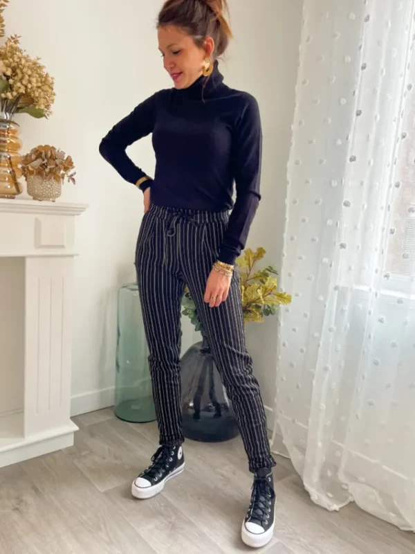 Pantalons, Jeans*Justine Boutique Ruti pantalon jogg à rayures