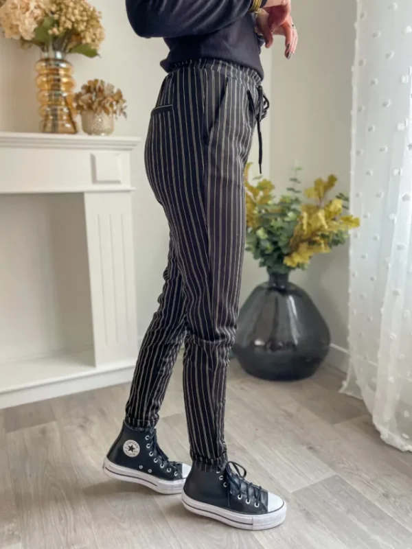 Pantalons, Jeans*Justine Boutique Ruti pantalon jogg à rayures