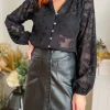 Robes, Jupes*Justine Boutique Sally jupe simili cuir noir