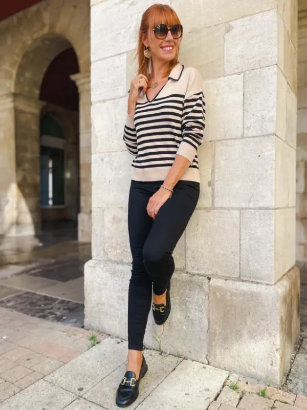 Pantalons, Jeans*Justine Boutique Sophia pantalon slim noir