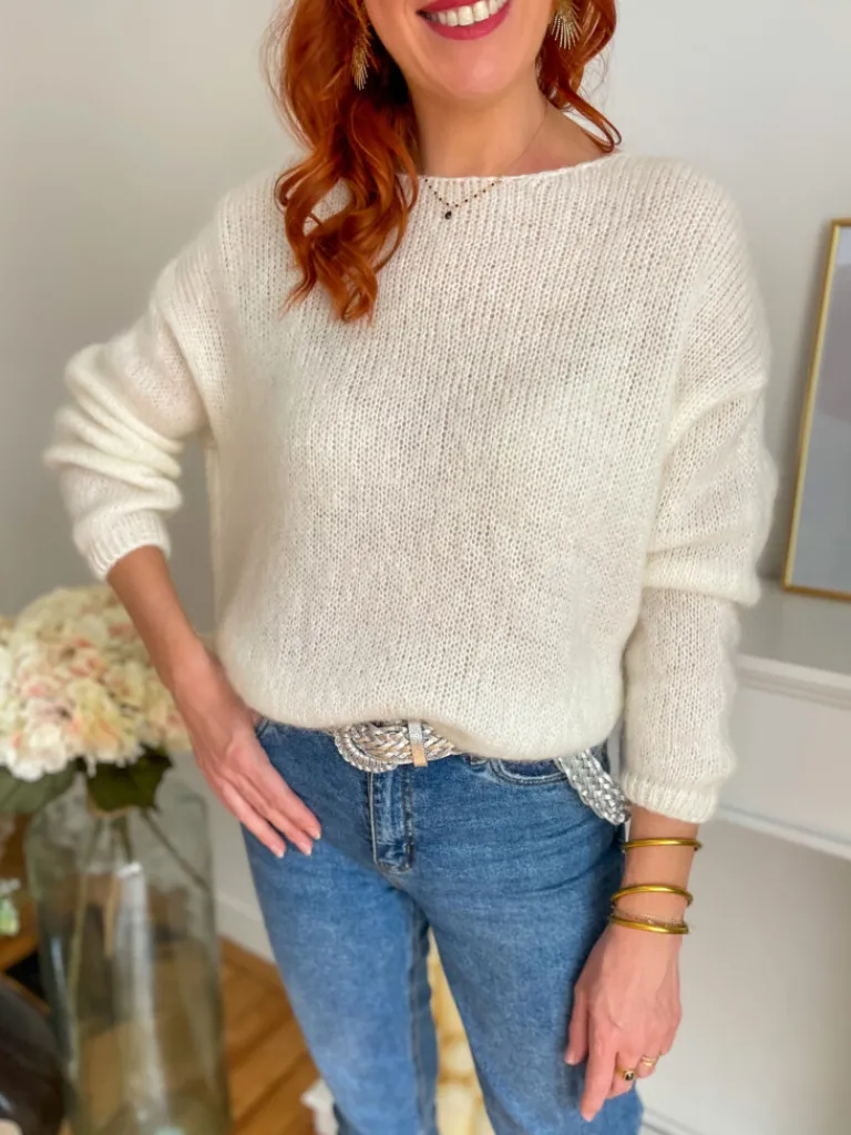 suzy_gilet_mohair_blanc_4.webp Pulls, Gilets*Justine Boutique Suzy gilet mohair blanc